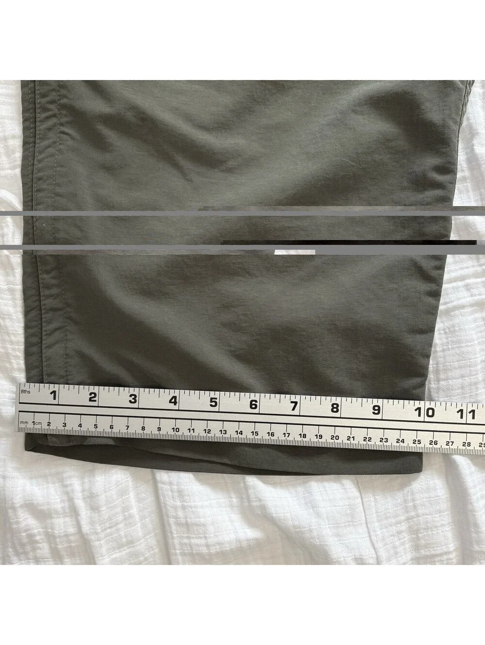 The North Face Men’s Ripstop Convertible Zip Off Cargo Hiking Pants,  Green XXL